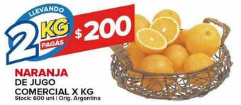 Carrefour Maxi Naranja de jugo comercial x kg oferta