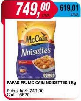 Maxiconsumo Papas fr. mc cain noisettes oferta