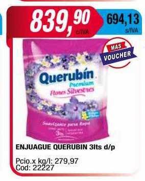 Maxiconsumo Enjuague querubin oferta