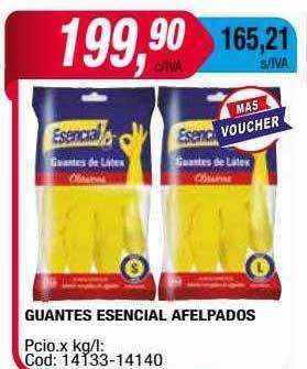 Maxiconsumo Guantes esencial afelpados oferta