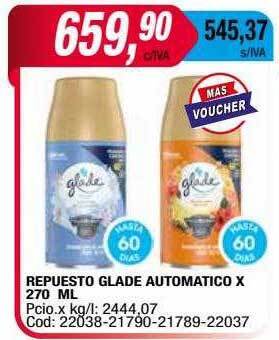 Maxiconsumo Repuesto glade automatico oferta