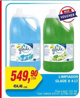 Maxiconsumo Limpiador glade oferta
