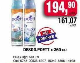 Maxiconsumo Desod. poett oferta
