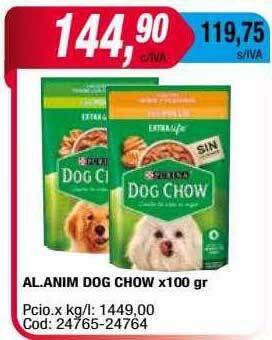 Maxiconsumo Al. anim dog chow oferta