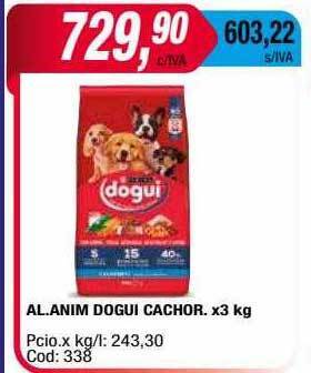 Maxiconsumo Al. anim dogui cachor. oferta