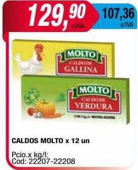 Maxiconsumo Caldos molto oferta