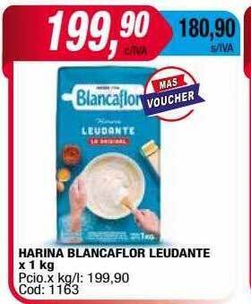 Maxiconsumo Harina blancaflor leudante oferta