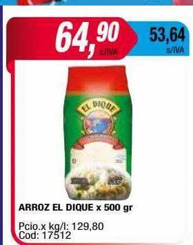 Maxiconsumo Arroz el dique oferta