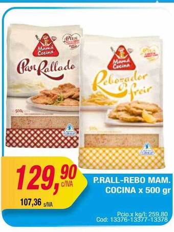 Maxiconsumo P. rall-rebo mam. cocina oferta