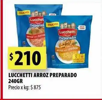 Punto Mayorista Lucchetti arroz preparado oferta