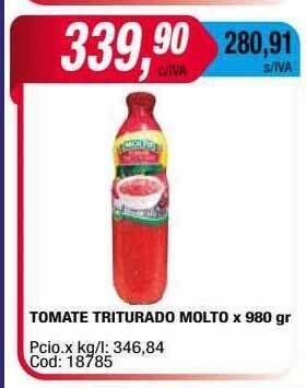 Maxiconsumo Tomate triturado molto oferta