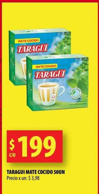 Punto Mayorista Taragui mate cocido oferta