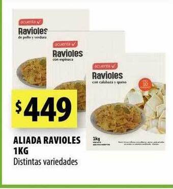 Punto Mayorista Aliada ravioles oferta