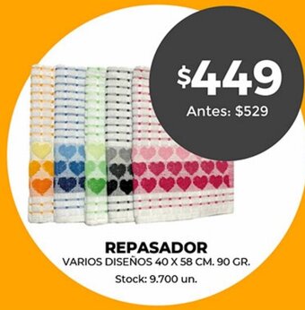 Supermercados Tadicor Repasador oferta