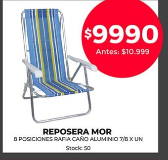 Supermercados Tadicor Reposera MOR oferta