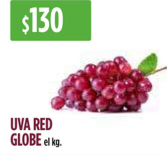 Supermercados Vea Uva Red Globe oferta