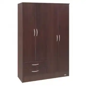 Oscar Barbieri Placard 4 puertas 2 cajones platinum ls 9140 color tabaco oferta