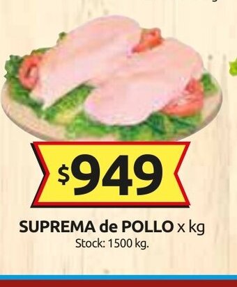 Cordiez Suprema de Pollo x kg. oferta