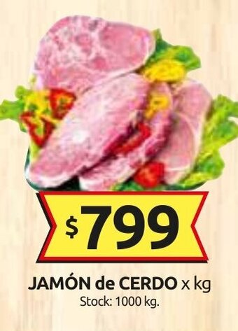 Cordiez Jamón de Cerdo x kg. oferta
