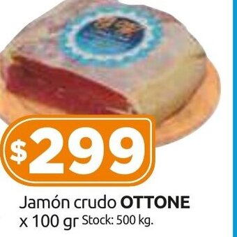 Cordiez Jamón Crudo Ottone x 100 gr. oferta