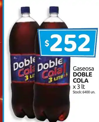 Cordiez Gaseosa Doble Cola x 3 lt. oferta