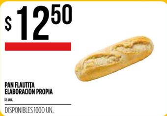 Supermercados Vea Pan Flautita Elaboración Propia oferta