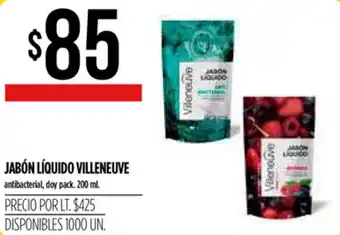 Supermercados Vea Villeneuva Jabón Líquido 200 ml oferta