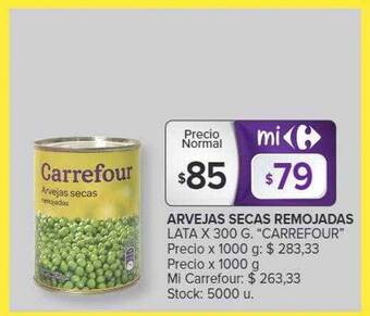 Carrefour Market Arvejas secas remojadas oferta