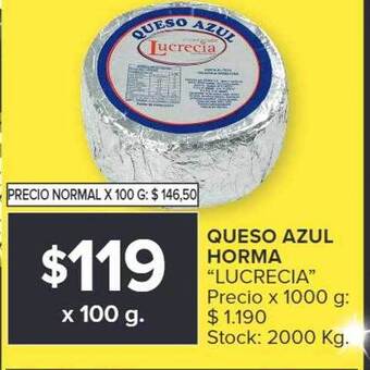 Carrefour Market Queso azul horma oferta