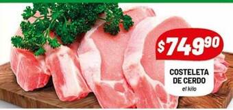 Almacor Costeleta de cerdo el kilo oferta