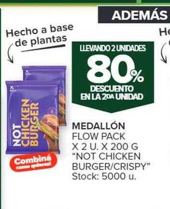 Carrefour Market Medallon flow pack oferta