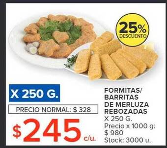 Carrefour Market Formitas barritas de merluza rebozadas 25% descuento oferta