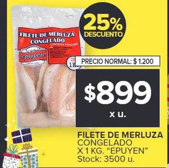 Carrefour Market Filete de merluza congelado oferta