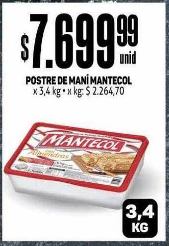 Makro Postre de maní mantecol oferta