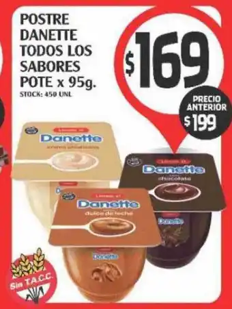Supermercados Malambo Postre danette todos los sabores oferta