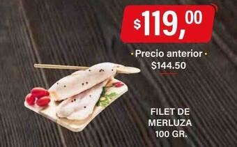 Supermercados Damesco Filet de merluza oferta