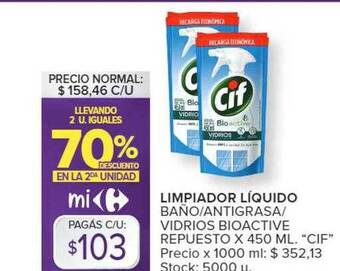 Carrefour Market Limpiador líquido oferta