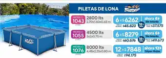 Piletas de lona pelopincho