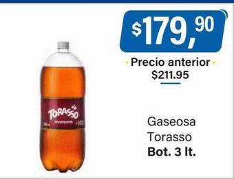 Supermercados Damesco Gaseosa torasso oferta