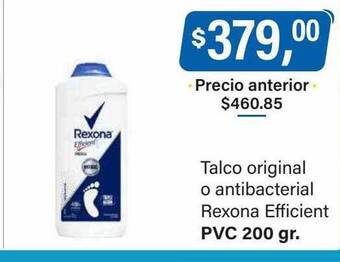 Supermercados Damesco Talco original o antibacterial rexona efficient oferta