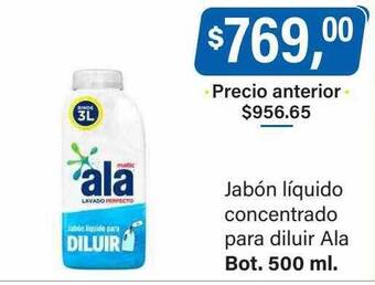 Supermercados Damesco Jabón liquido concentrado para diluir ala oferta