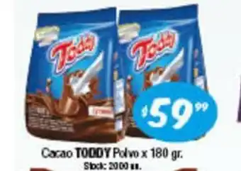 Cordiez Todoy Cacao Polvo 180 gr oferta