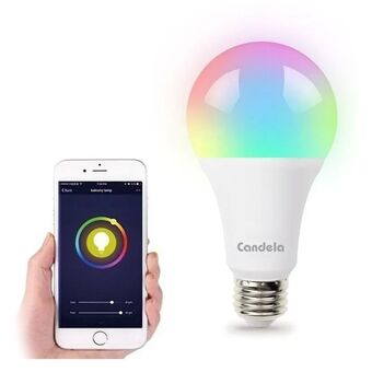 Frávega Lampara led smart 9w wifi bluetooh colores rgb fría cálida oferta