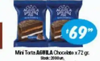 Cordiez Aguila Mini Torta Chocolate 72 gr. oferta