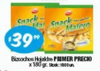 Cordiez Primer Precio Bizcochos Hojaldre 180 gr. oferta