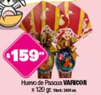 Cordiez Varicor Huevo de Pascua 120 gr. oferta