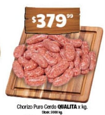 Cordiez Qualita Chorizo Puro Cerdo x kg. oferta