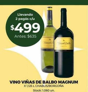 Super MAMI Vino viñas de balbo magnum oferta