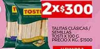 Supermercados DIA Talitas clasicas semillas tosti oferta