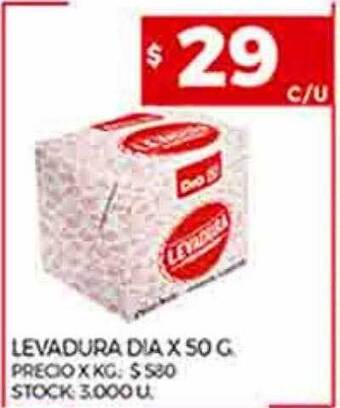 Supermercados DIA Levadura dia oferta